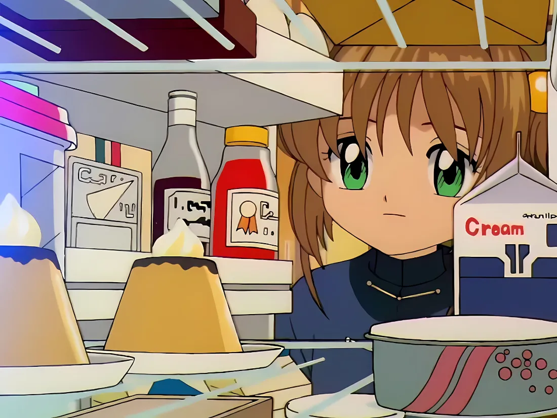 2k魔法少女小樱壁纸｜冰箱背景 - 木之本樱布丁「哲风壁纸」