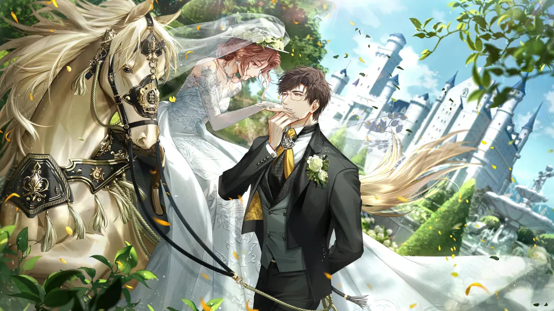 6k陆沉壁纸｜婚礼背景图 - 光与夜之恋「哲风壁纸」