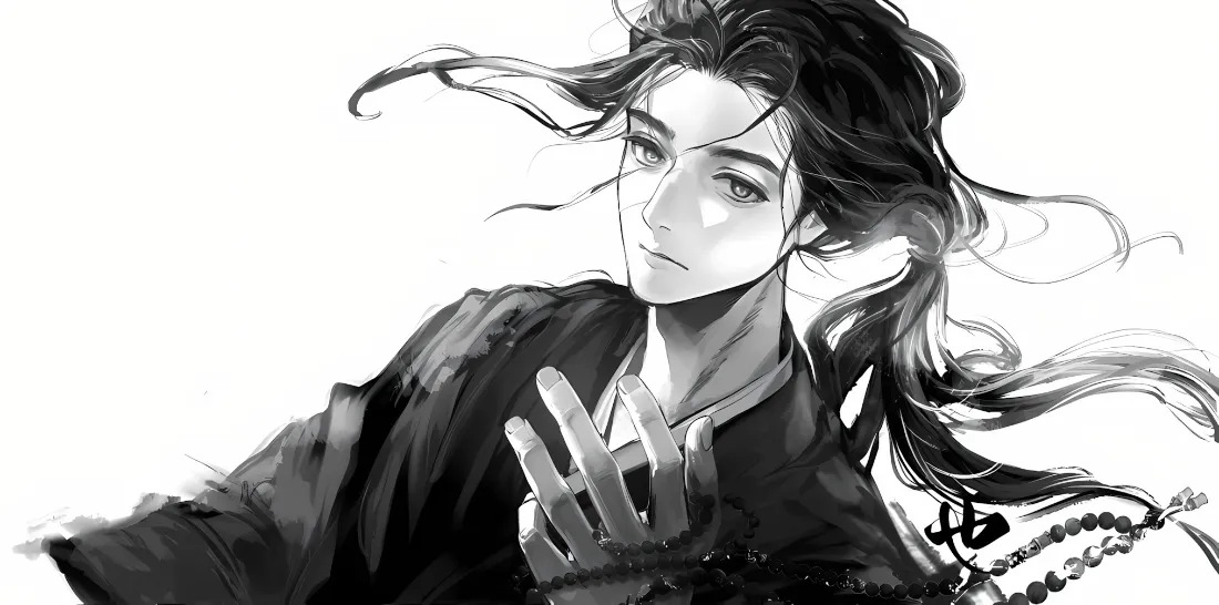 2k王也壁纸｜水墨背景图片 - 一人之下古风「哲风壁纸」