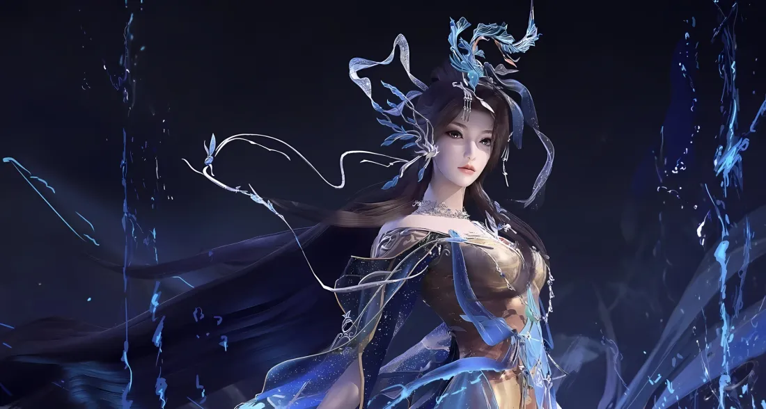 2k云望舒壁纸｜云深不知梦 - 仙侠古风美女「哲风壁纸」