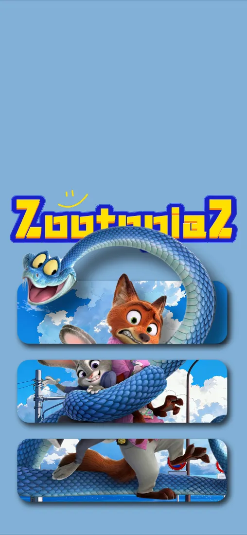 疯狂动物城2手机壁纸｜卡通背景图片 - 尼克朱迪「哲风壁纸」