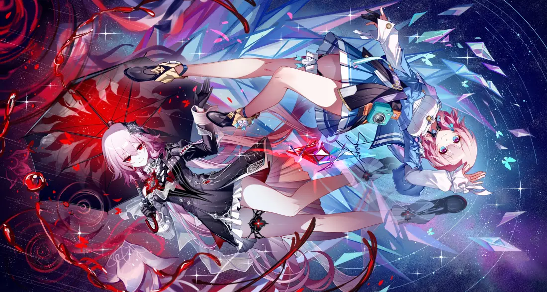 3k琪亚娜·卡斯兰娜壁纸｜崩坏3背景图片 - 战斗特效「哲风壁纸」