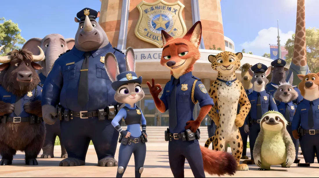 2k疯狂动物城2壁纸｜动物角色背景图片 - 迪士尼「哲风壁纸」