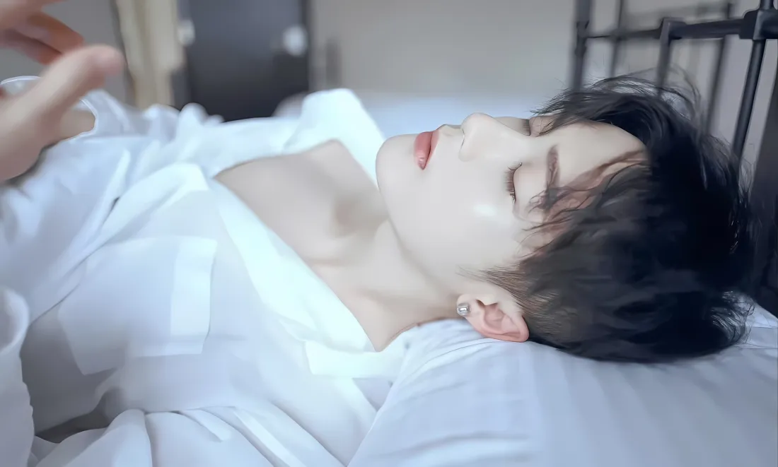 2k檀健次壁纸｜白色卧床背景图 - 檀健次「哲风壁纸」