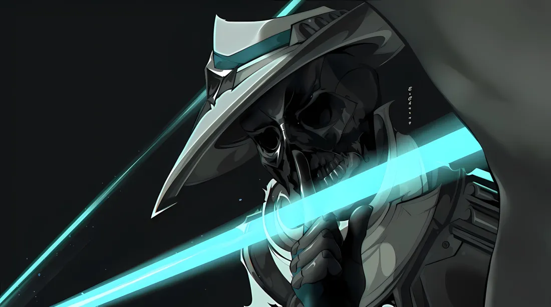 2k零 无畏契约壁纸｜暗黑 - 科技光效背景「哲风壁纸」