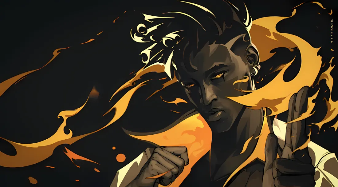 2k不死鸟壁纸｜无畏契约 - 黄焰角色「哲风壁纸」