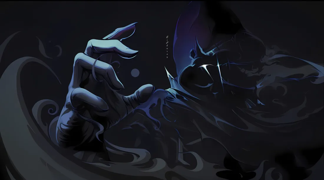 2k幽影 无畏契约 壁纸｜暗色背景图片 - 神秘角色「哲风壁纸」