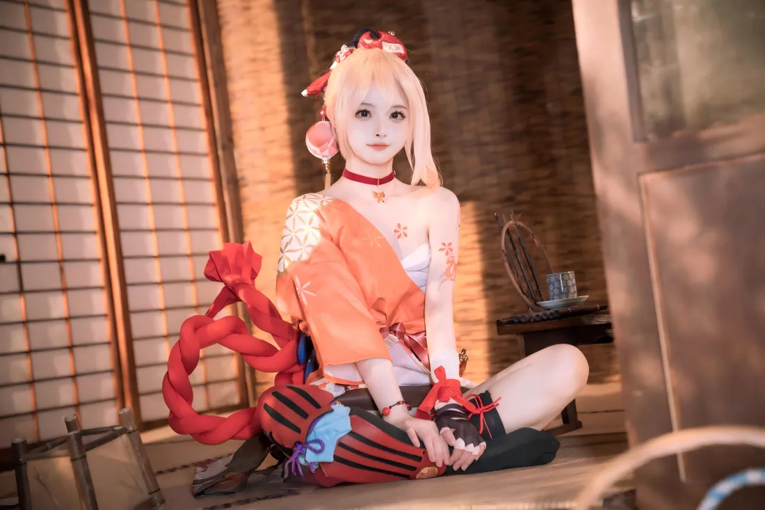 11k宵宫壁纸｜原神背景图片 - 日式cosplay「哲风壁纸」