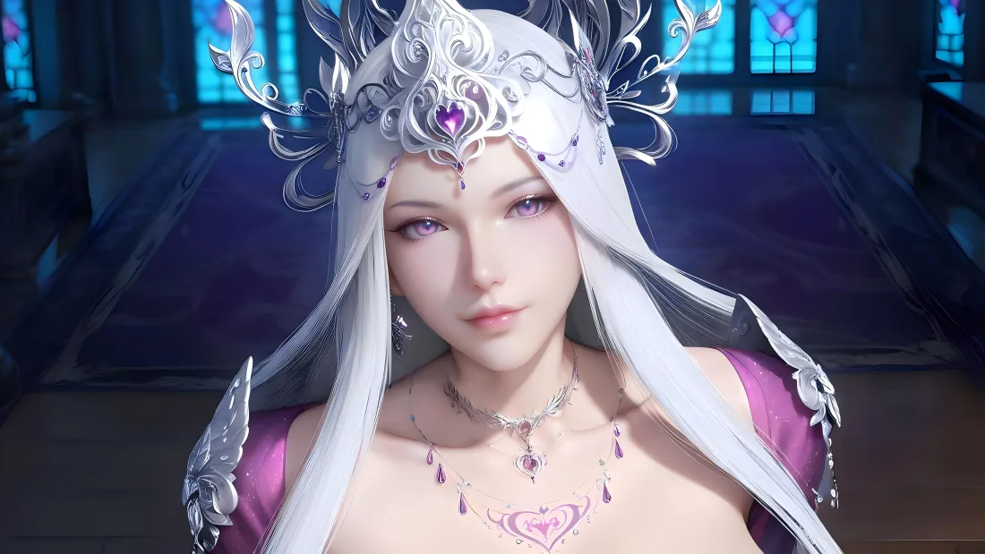 7k波塞西壁纸｜斗罗大陆背景 - 银发「哲风壁纸」