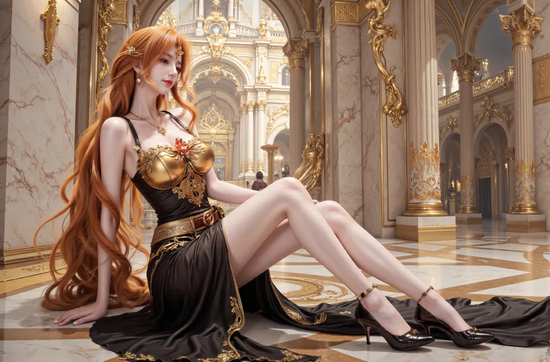 5k橘子斗罗大陆壁纸｜宫殿背景 - 绝世唐门「哲风壁纸」