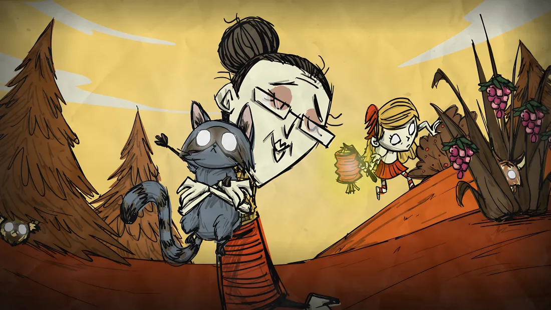 4k温蒂壁纸｜饥荒背景 - 浣猫「哲风壁纸」