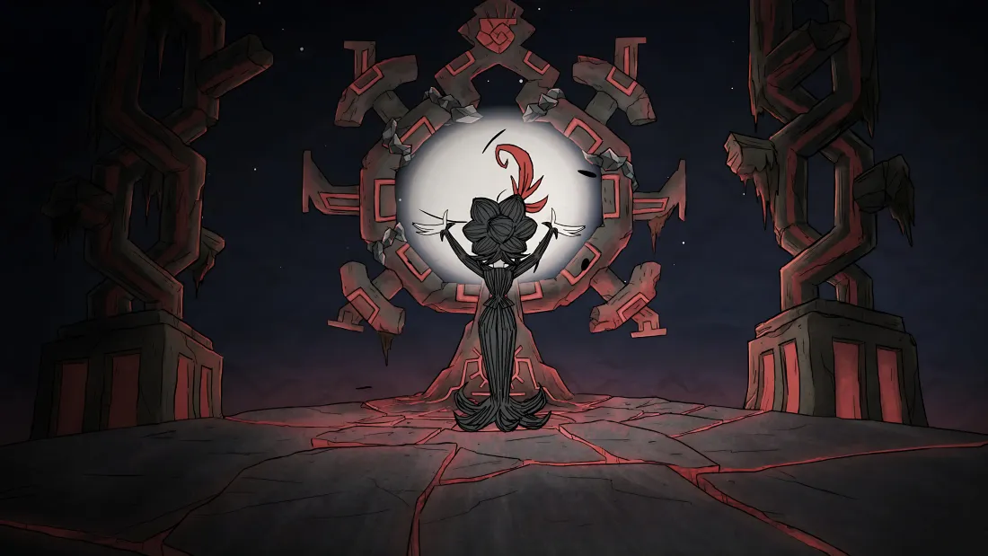 4k查理壁纸｜饥荒背景图 - 黑暗仪式「哲风壁纸」