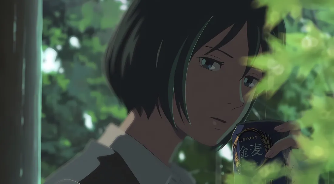 2k言叶之庭壁纸｜雪野百香里背景图片 - 雨天绿植「哲风壁纸」