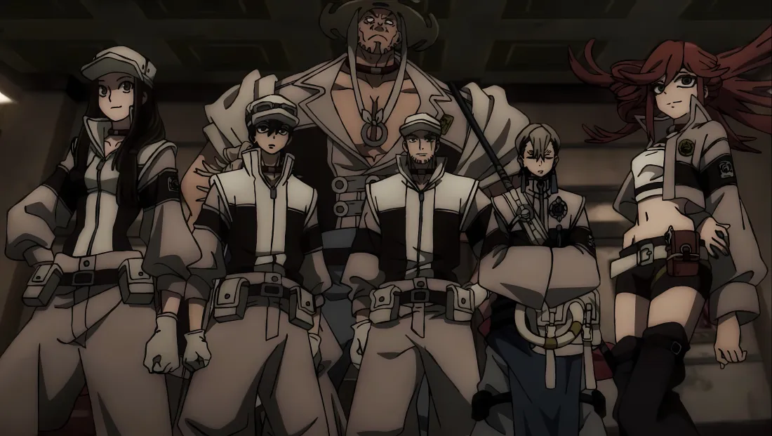 4k废渊战鬼壁纸｜群像背景 - 动漫团队制服「哲风壁纸」