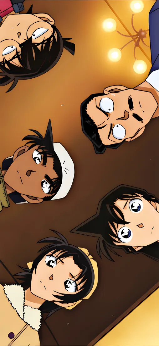 名侦探柯南手机壁纸｜角色 - 柯南毛利兰「哲风壁纸」