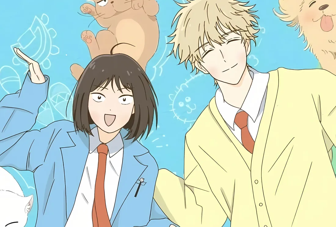 2k跃动青春壁纸｜志摩聪介岩仓美津未 - 校园制服「哲风壁纸」