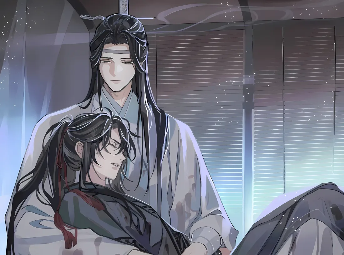 2k魔道祖师壁纸｜蓝忘机魏无羡背景图 - 古风温情「哲风壁纸」