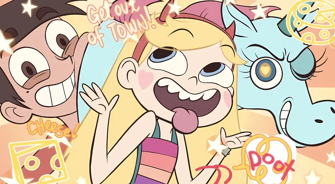 2k星蝶公主壁纸｜卡通背景图片 - 马可 独角兽「哲风壁纸」