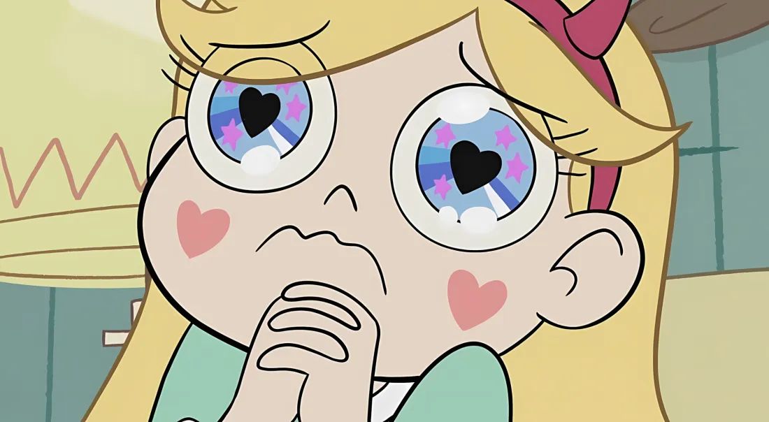 2k星蝶公主壁纸｜卡通背景图片 - 爱心眼星蝶「哲风壁纸」