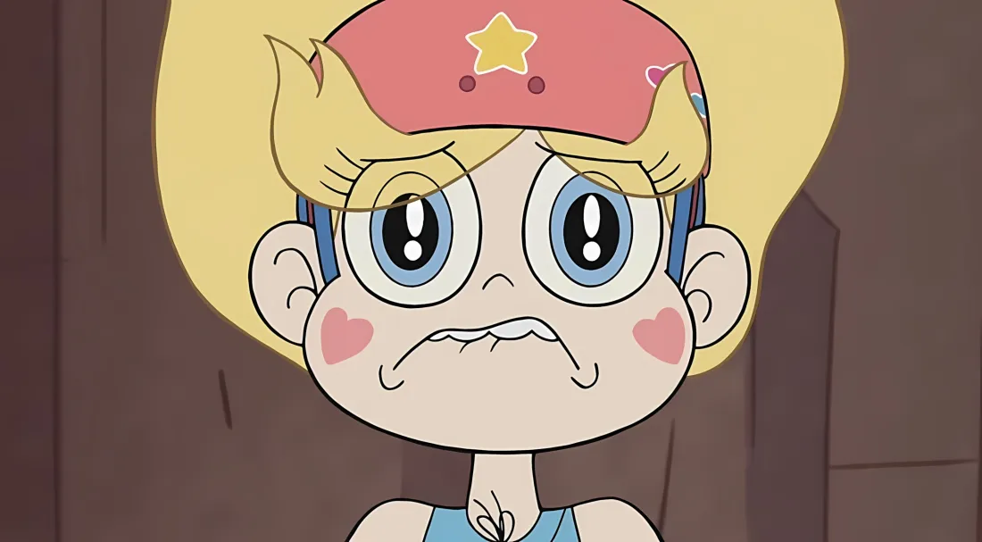 2k星碟公主壁纸｜委屈表情 - 卡通「哲风壁纸」