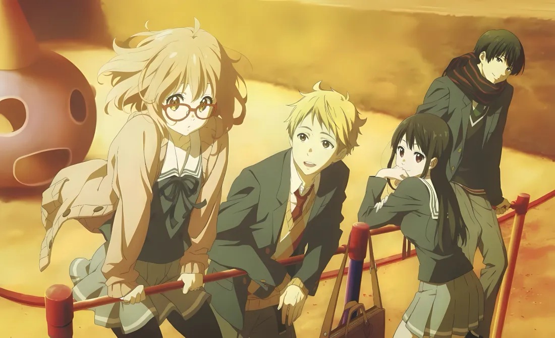 2k境界的彼方壁纸｜动漫角色背景 - 栗山未来神原秋人「哲风壁纸」