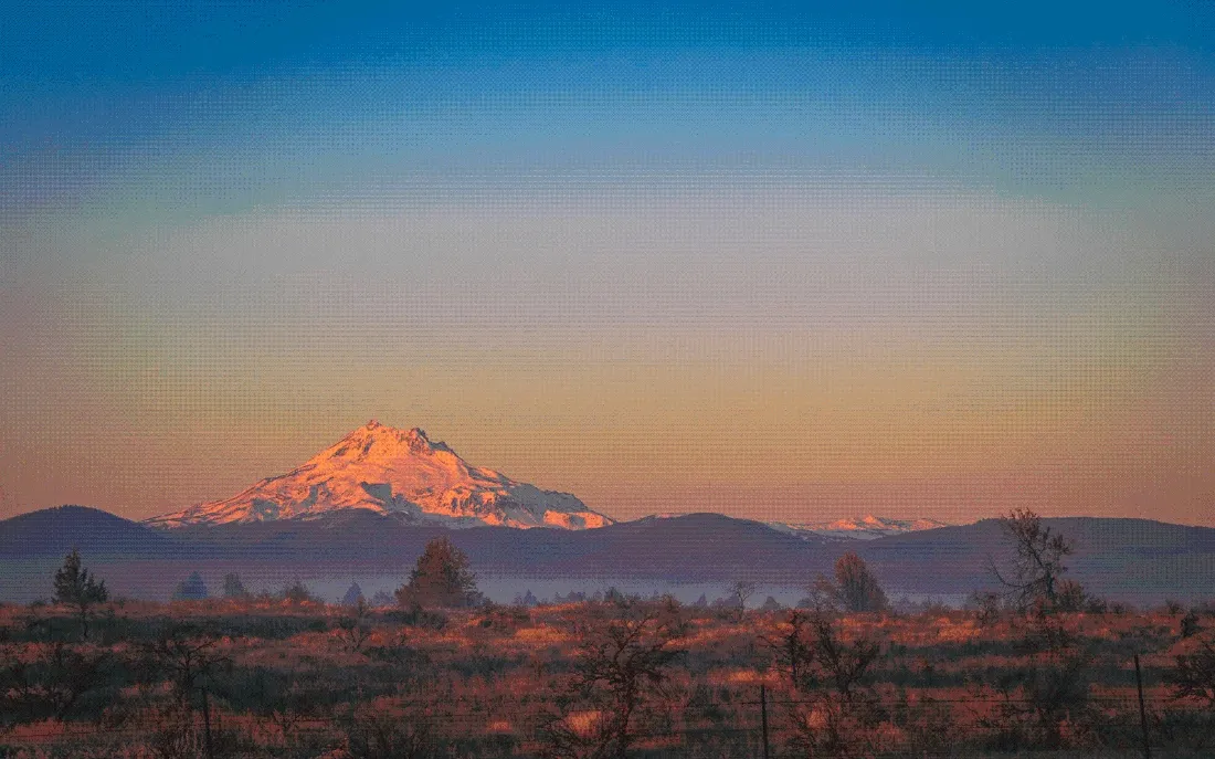 2k雪山日落壁纸｜自然风景 - 户外「哲风壁纸」