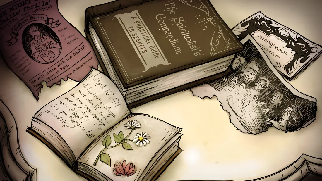 4k饥荒壁纸｜偏黄背景图片 - 书籍照片「哲风壁纸」