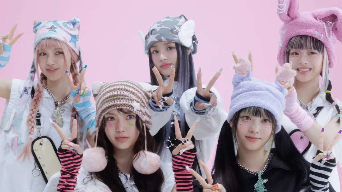 4kNewJeans壁纸｜粉色背景 - 可爱y2k「哲风壁纸」