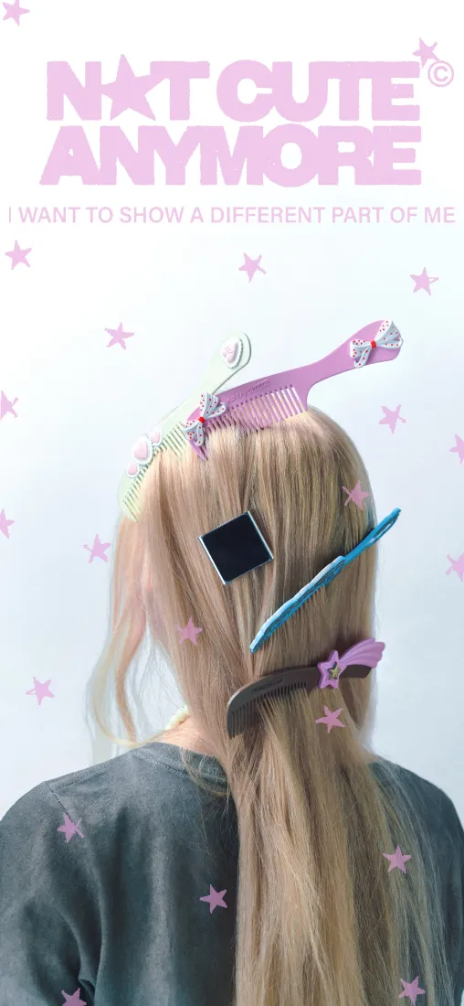 illit美少女手机壁纸｜ins韩系 - 金发发夹「哲风壁纸」