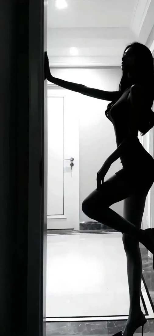 美女剪影手机壁纸｜室内背景图片 - 性感高跟鞋「哲风壁纸」