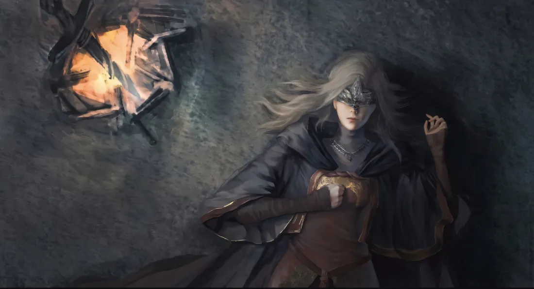 2k防火女壁纸｜黑暗之魂背景图片 - 油灯「哲风壁纸」