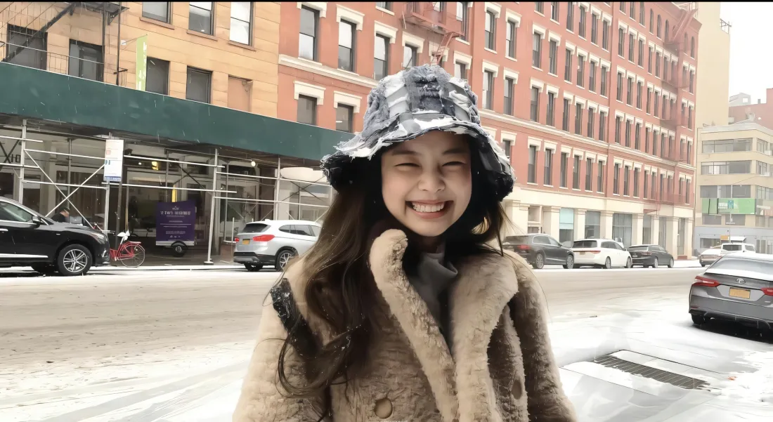 2k金珍妮壁纸｜街道背景图片 - 可爱穿搭「哲风壁纸」