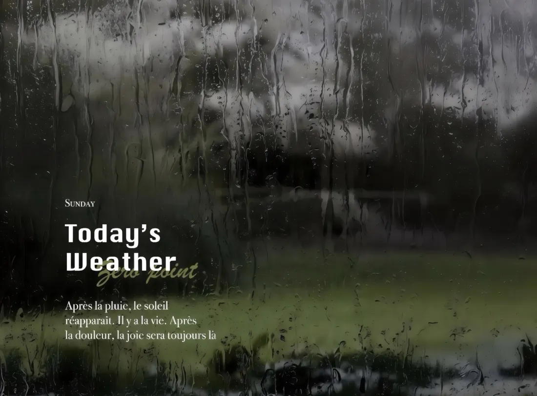 2k自然风景壁纸｜下雨森林背景图片 - 玻璃水珠「哲风壁纸」