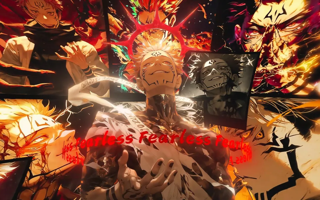 3k宿傩壁纸｜咒术回战背景图片 - 红温火焰「哲风壁纸」