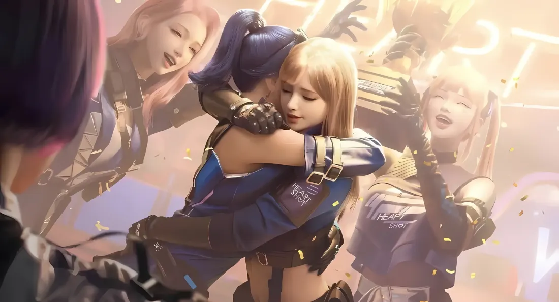 2k穿越火线壁纸｜二次元背景图片 - 角色互动「哲风壁纸」