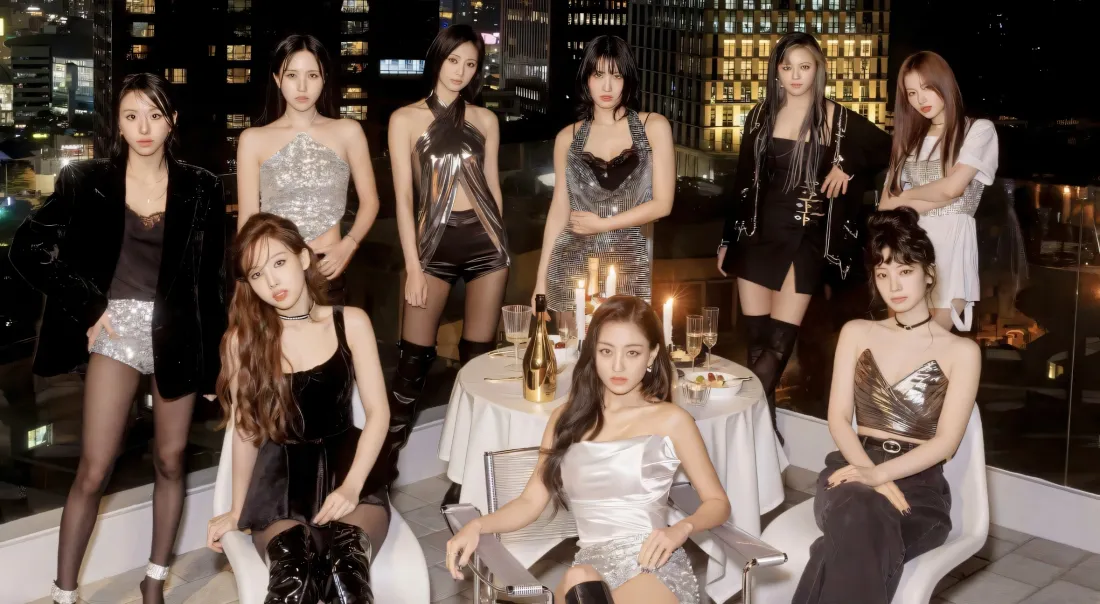 2kTWICE壁纸｜天台背景图片 - 红酒香槟聚会「哲风壁纸」