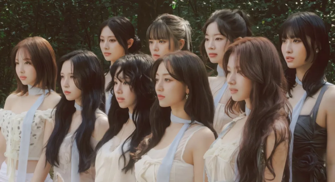 2kTWICE壁纸｜丛林背景图 - 群像写真「哲风壁纸」