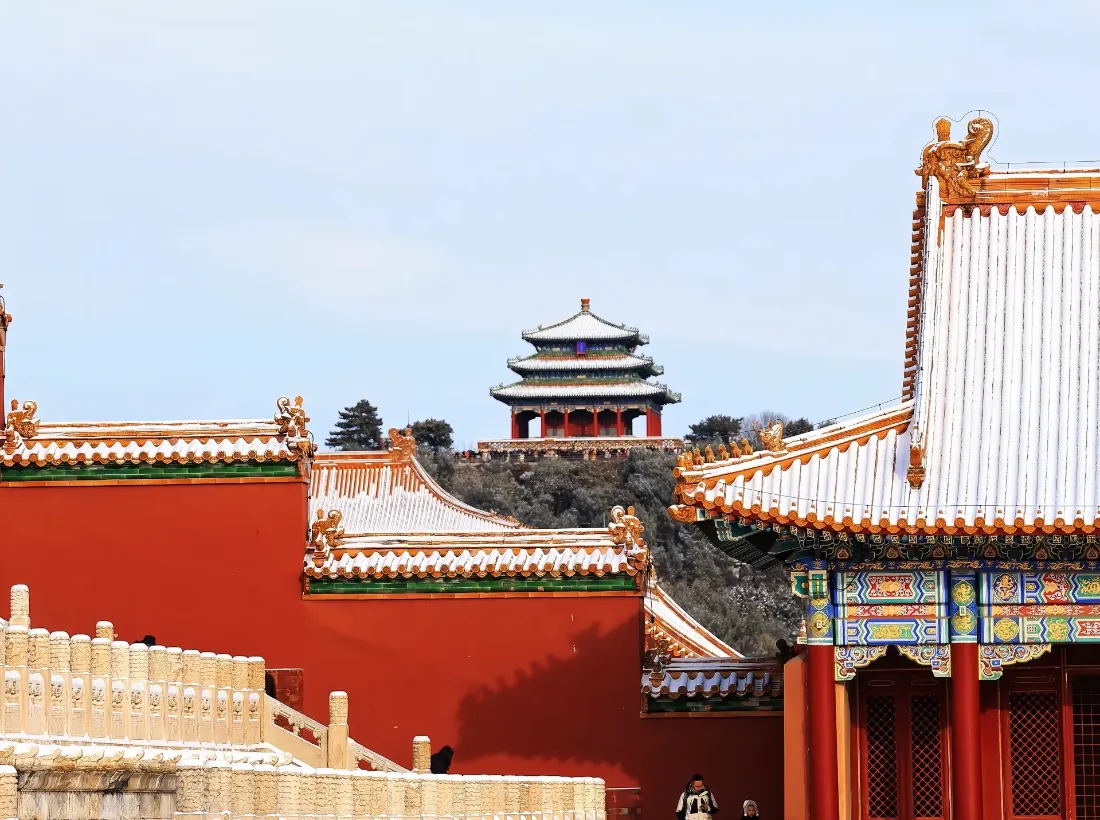 2k故宫壁纸｜故宫背景图片 - 北京古建筑雪景「哲风壁纸」