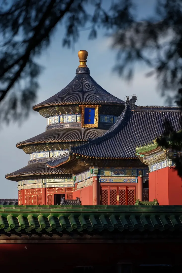 天坛手机壁纸｜北京背景图片 - 红墙古建筑「哲风壁纸」