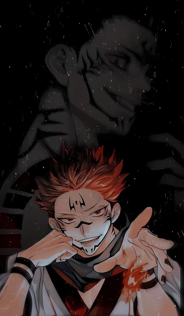 两面宿傩手机壁纸｜咒术回战背景图片 - 暗黑氛围「哲风壁纸」