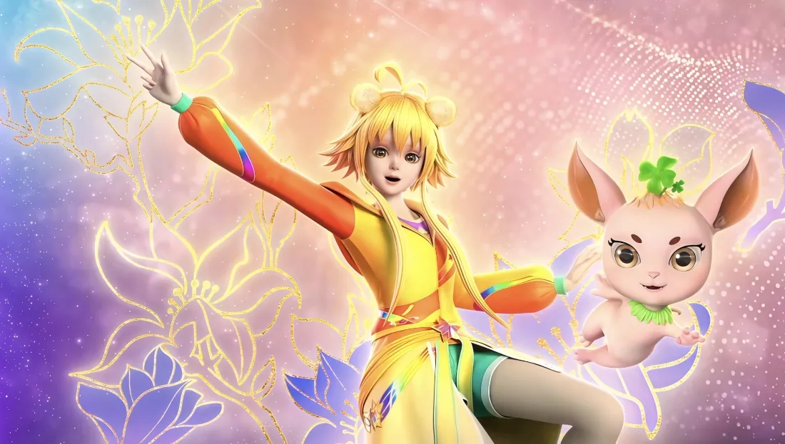 2k亮彩壁纸｜叶罗丽精灵背景图片 - 粉色奇幻「哲风壁纸」