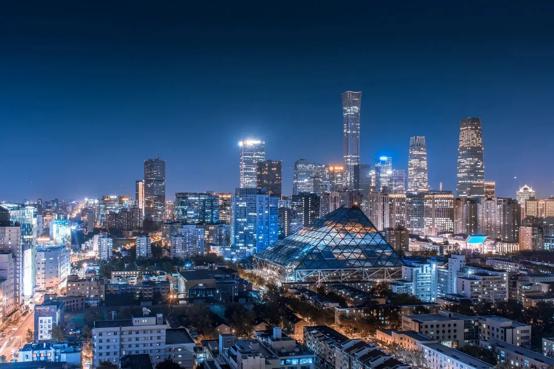 2k北京夜景壁纸｜城市背景图片 - 繁华都市风光「哲风壁纸」