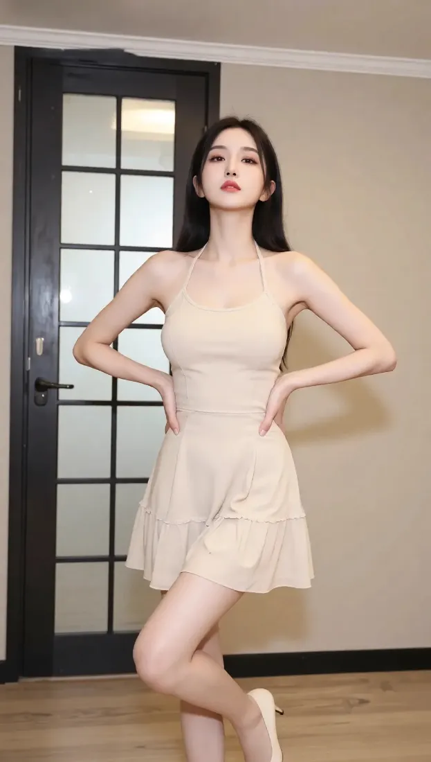 美女手机壁纸｜室内背景图片 - 性感穿搭「哲风壁纸」