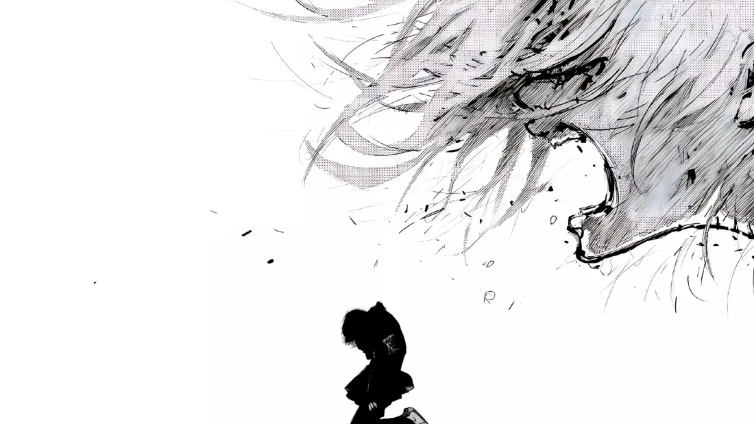 2k金木研壁纸｜东京喰种背景图 - 红温「哲风壁纸」