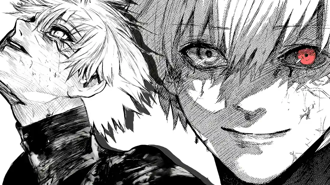 2k金木研壁纸｜东京喰种背景图片 - 红温「哲风壁纸」