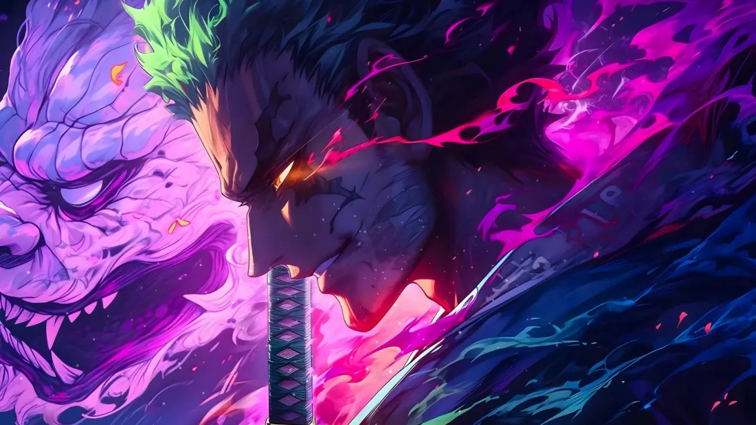 2k索隆壁纸｜鬼神背景图片 - 热血战斗「哲风壁纸」