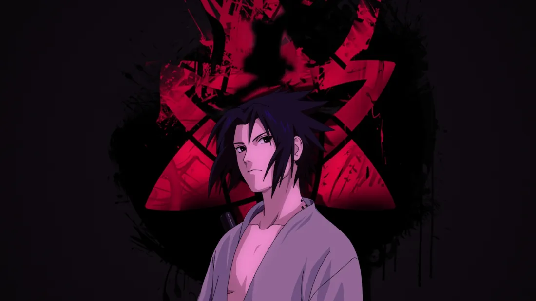 2k宇智波佐助壁纸｜火影背景图片 - 红温「哲风壁纸」