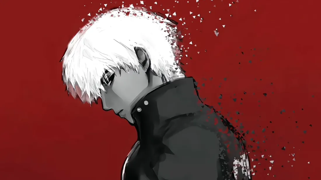 2k金木研壁纸｜东京食尸鬼背景图片 - 红温「哲风壁纸」