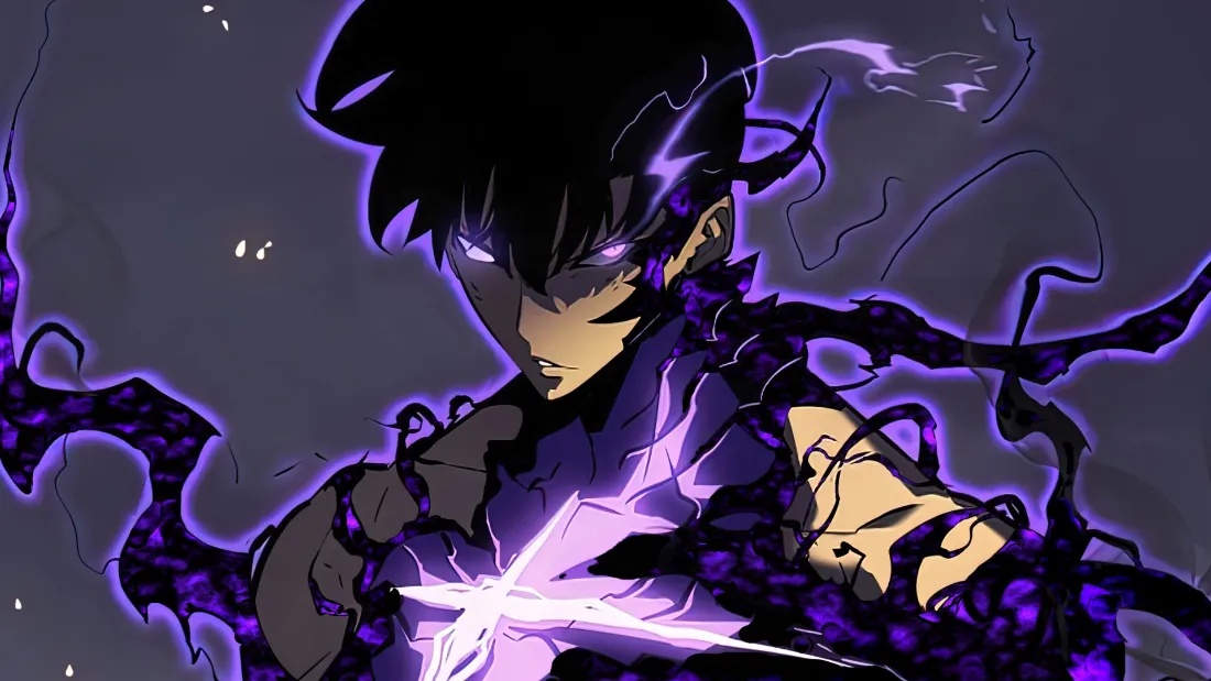 2k伍六七壁纸｜暗黑背景图片 - 紫色能量特效「哲风壁纸」