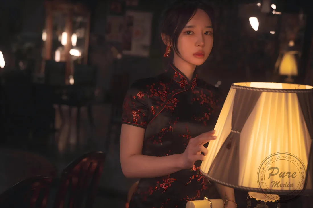 8k旗袍美女壁纸｜复古室内背景图 - 国风「哲风壁纸」